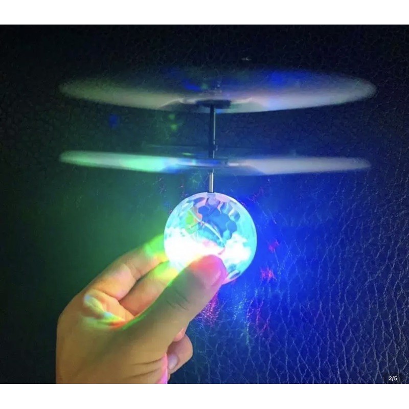 感應水晶球直昇機 遙控飛行玩具 手感應水晶球直升機飛機 USB充電直升機 飛行球 懸浮水晶球
