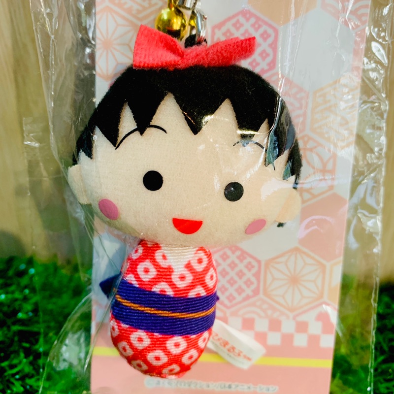 ♣️櫻桃小丸子 現貨 和風鈴鐺娃娃吊飾 日本正品代購