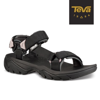 【TEVA】女 Terra Fi 5 戶外健行運動涼鞋/雨鞋/水鞋-黑 (原廠)