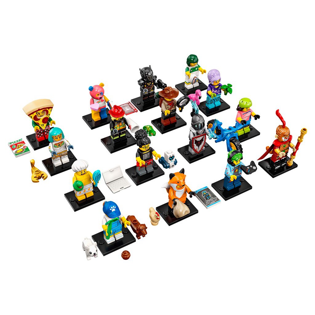 現貨 LEGO 71025 樂高 第19代 抽抽樂 人偶組 整套16隻 全新公司貨