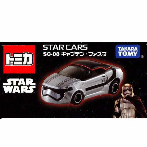 玩具寶箱 - TOMICA 多美小汽車 STAR WARS SC-08 星際大戰 原力覺醒 普拉斯瑪隊長