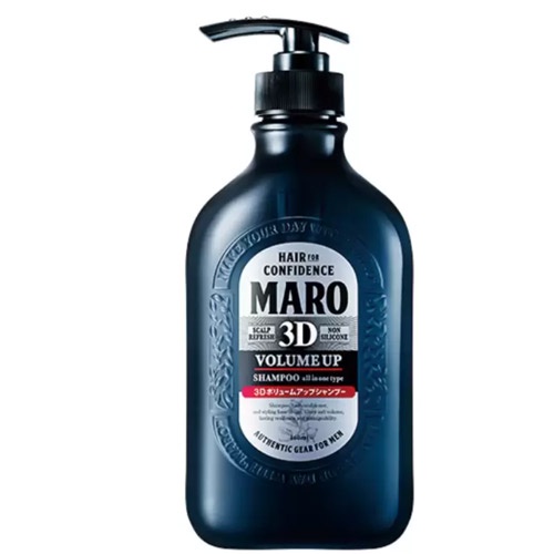 【迪迪耶小舖】Maro 3D 豐盈洗髮精 ~450ml ✿