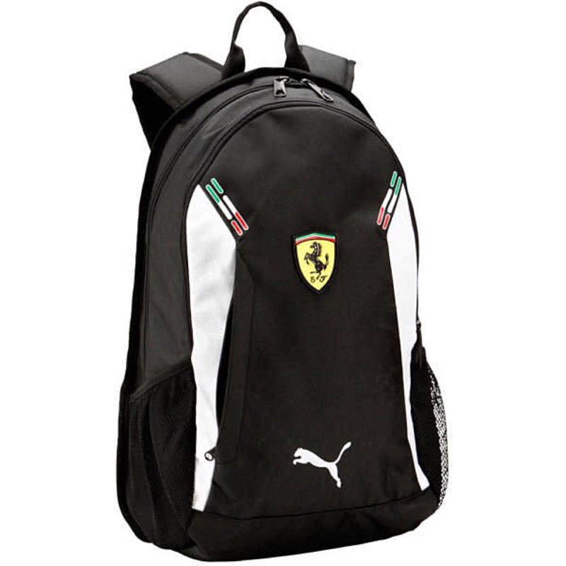 PUMA x Ferrari 法拉利 黑色後背包 黑色 後背包 起標=直購價 保證真品 現貨
