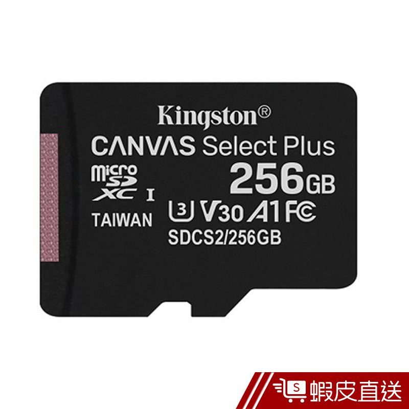 Kingston 金士頓 256G 100MB/s U3 microSD A1 V30 記憶卡  現貨 蝦皮直送