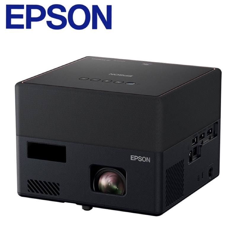 現貨‼️歡迎聊聊 贈原廠收納包 EPSON愛普Mini EF-12 3LCD雷射微型投影機EF12 台中門市 原廠公司貨