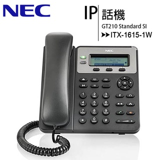 NEC ITX-1615-1W GT210 Standard SIP IP話機