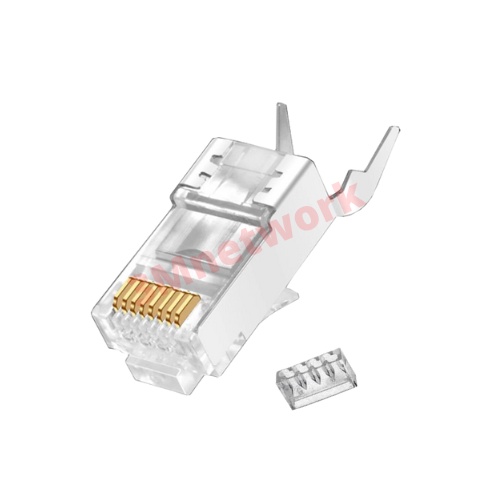 Rj45 FTP Cat5e/Cat6/Cat6A/Cat7/Cat8 模塊化插頭 3/50U