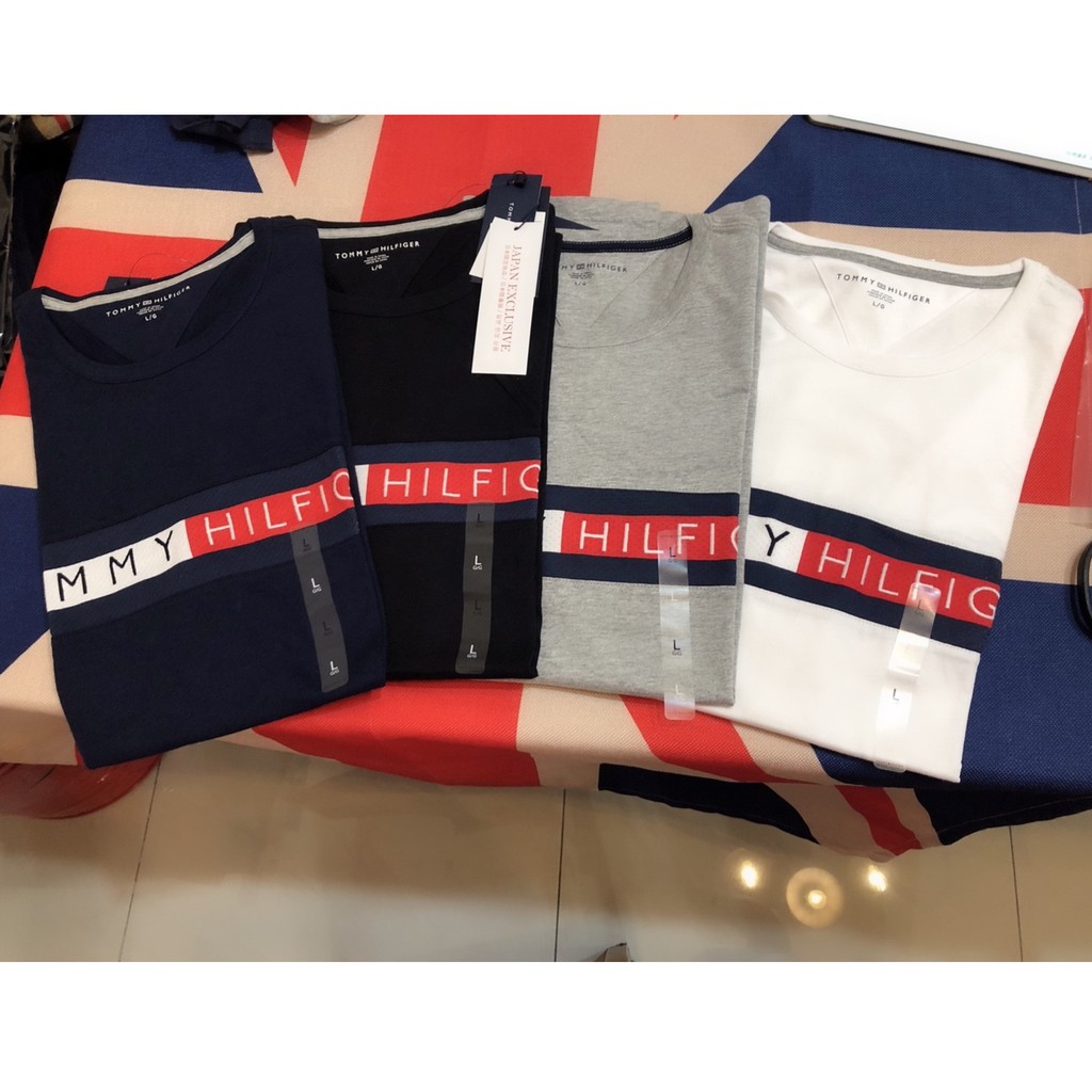 全新限量在台 Tommy Hilfiger Japan Exclusive日本限定四色短袖t Shirt版微偏大保證正品 蝦皮購物