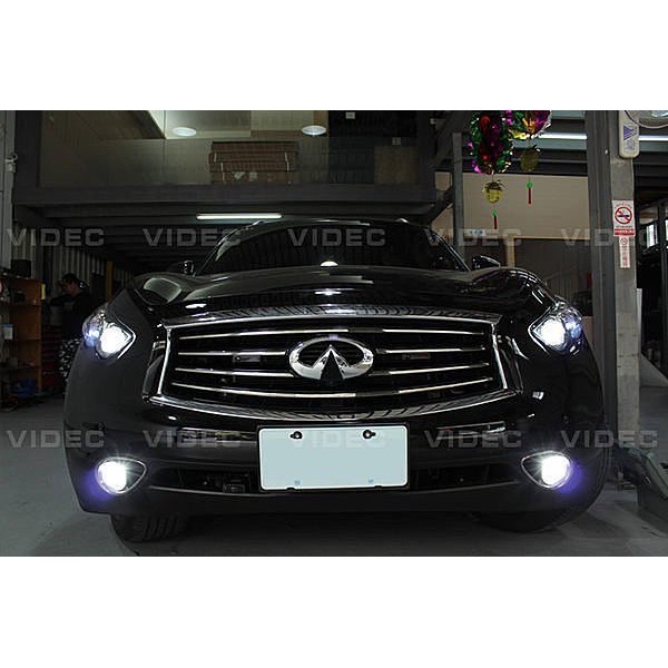 巨城汽車精品 INFINITI FX37 FX35 霧燈40瓦HID 18個月長期保固 效果100分