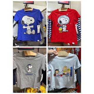 零碼出清🉐全新 GAP 男幼童Gap x Snoopy 史努比系列 假兩件長袖T恤 長袖上衣