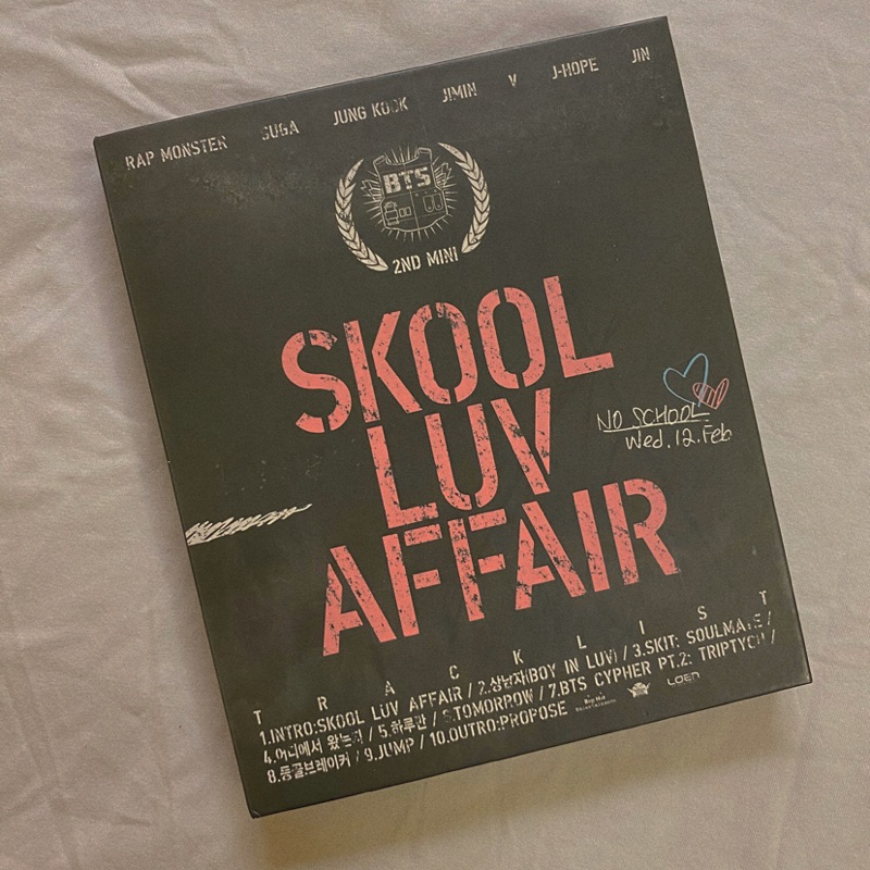 BTS防彈少年團Skool Luv Affair空專