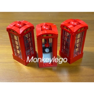 LEGO 樂高 MOC 英國風 電話亭 一組為一個電話亭
