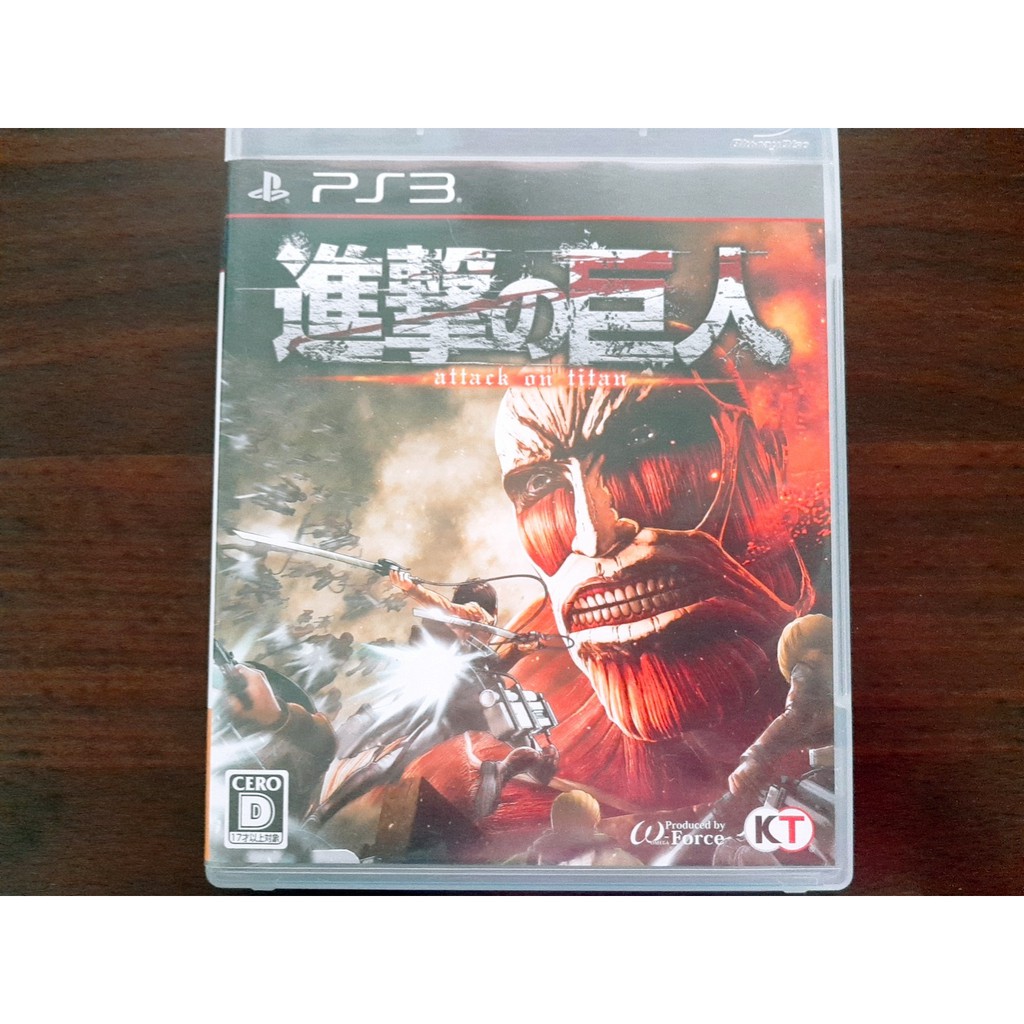 PS3 進擊的巨人 稀有純日版 我最便宜