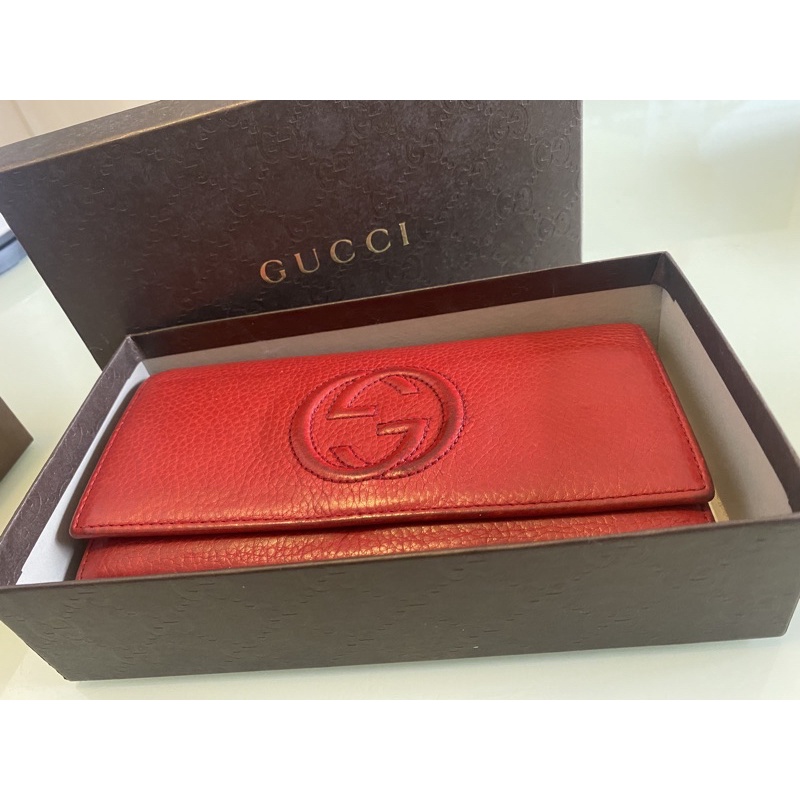 Gucci 古馳長夾 Gucci 皮夾正品二手