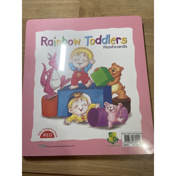 Hess 何嘉仁 Rainbow Toddlers Flashcards (Red)