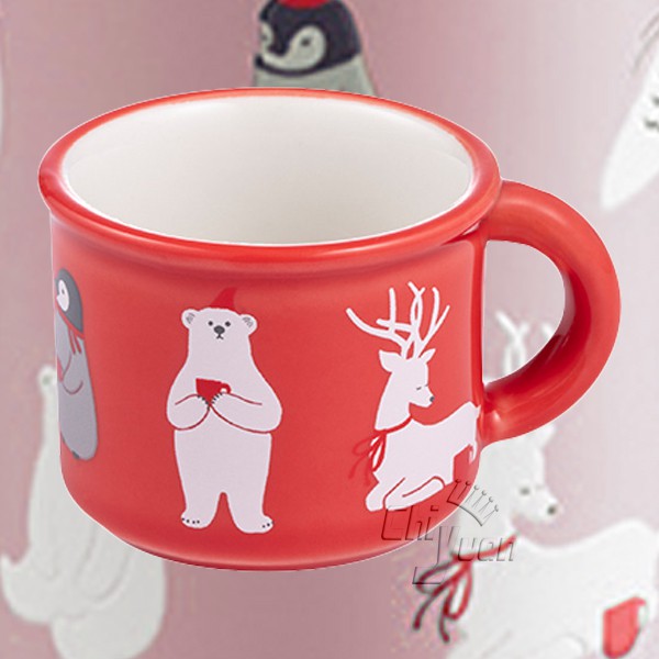 Starbucks 台灣星巴克 2019 聖誕節 耶誕傳情吊飾 馬克杯 北極熊 麋鹿 企鵝 狐狸 耶誕紅杯