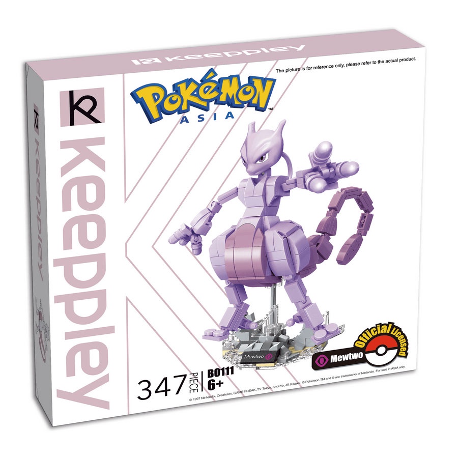 Qman Pokemon寶可夢系列積木-超夢 ToysRUs玩具反斗城