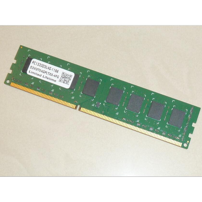 Limited Lifetime DDR3 1333 PC3 10600 4G 4GB 雙面