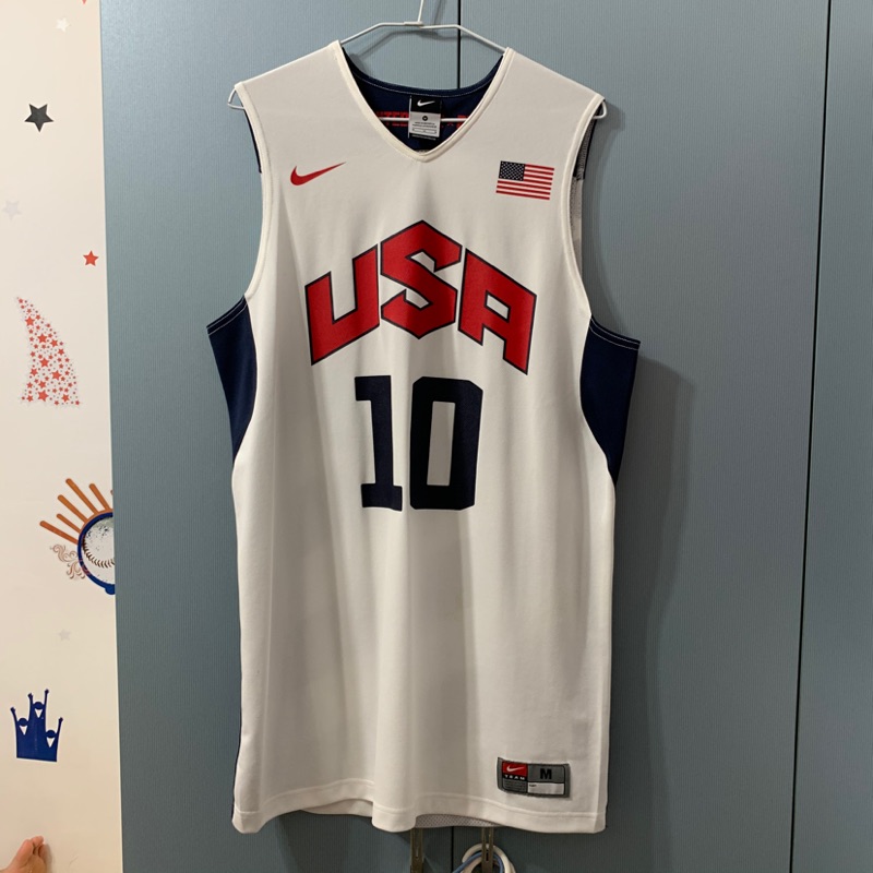 Kobe Bryant 2012年奧運球衣 背號10號 尺寸M