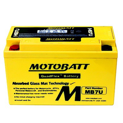 【93 MOTO】 MOTOBATT 黃色電池 黃色電瓶 MB7U Racing S150 雷霆 S150