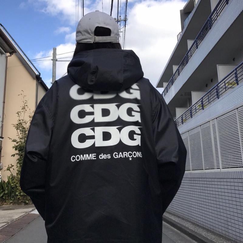 cdg jacket coach