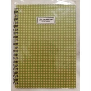【特價】復古格紋 25K 牛皮紙筆記本 (定價$60)