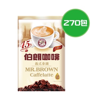 金車 伯朗三合一義式拿鐵 270包