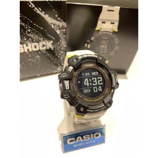 CASIO卡西歐 G-SHOCK G-SQUAD心率偵測GPS定位藍牙太陽能運動手錶GBD-H1000-1A7
