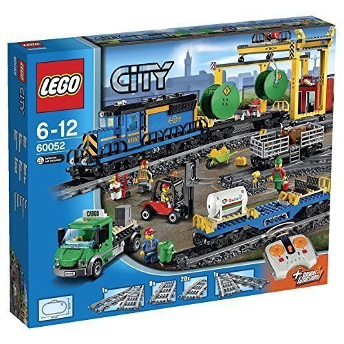 樂高 LEGO 60052 CITY 城市系列 貨運火車 全新未拆 盒況完整 附 LEGO 運輸箱