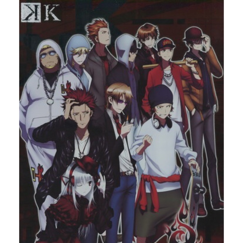 アニメK　ミラーチャーム　全10種　周防尊 K RETURN OF KINGS」 缶ミラー 「周防尊」 (キャラクターグッズ