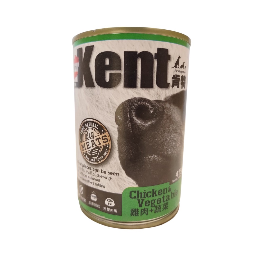 Kent 肯特 / WILD 奧地利 犬罐 415g 雞肉 蔬菜 鴨肉 羊肉 鴨肉 火雞
