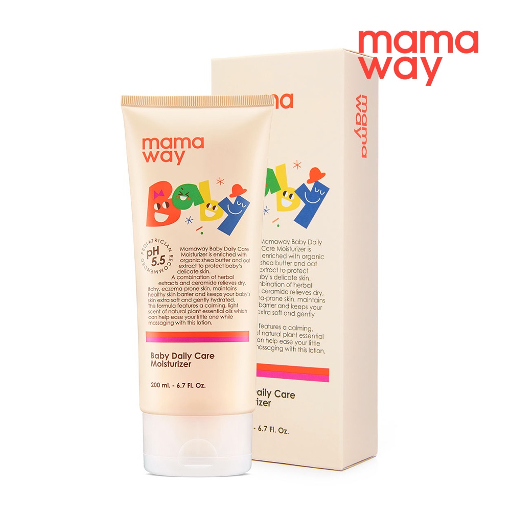 【Mamaway媽媽餵】嬰兒舒緩保濕乳液 洗護系列