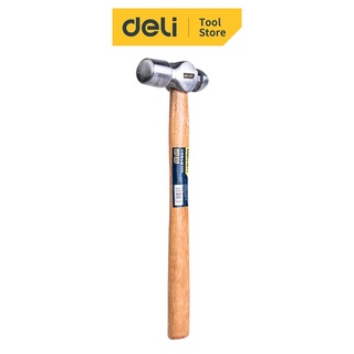 【Deli得力】工具-圓頭鐵槌 1lb (DL5145)｜鐵鎚 槌子 圓頭槌 圓槌