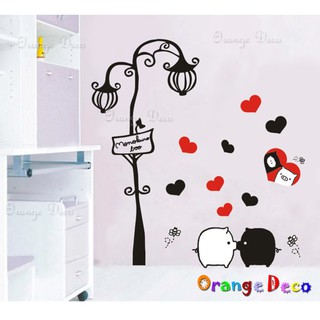 【橘果設計】黑白豬 壁貼 牆貼 壁紙 DIY組合裝飾佈置