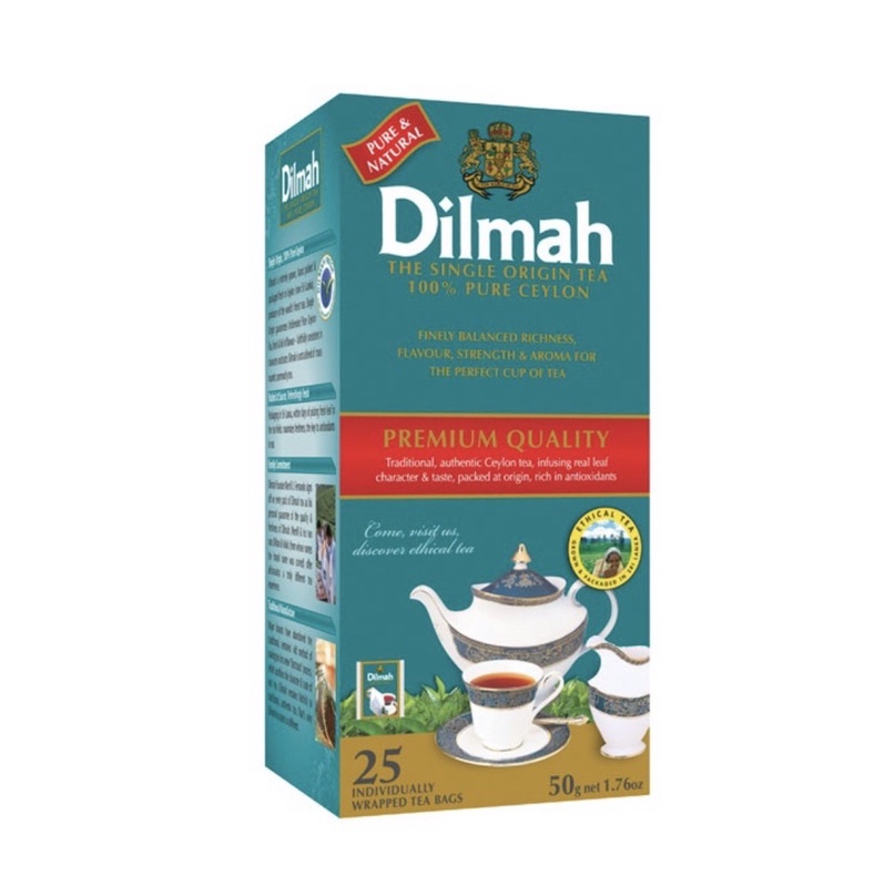 33＊Dilmah帝瑪 頂級紅茶25茶包/盒