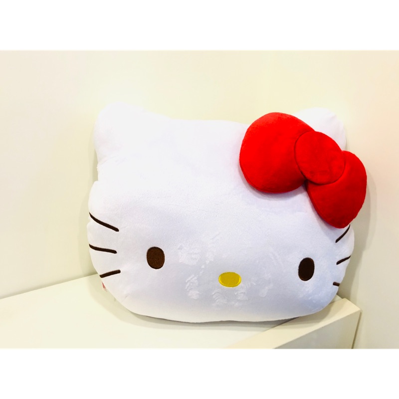Hello Kitty 抱枕 暖手枕 原廠 正品 超大型娃娃 經典款 質感絨毛 超可愛 Sanrio 三麗鷗