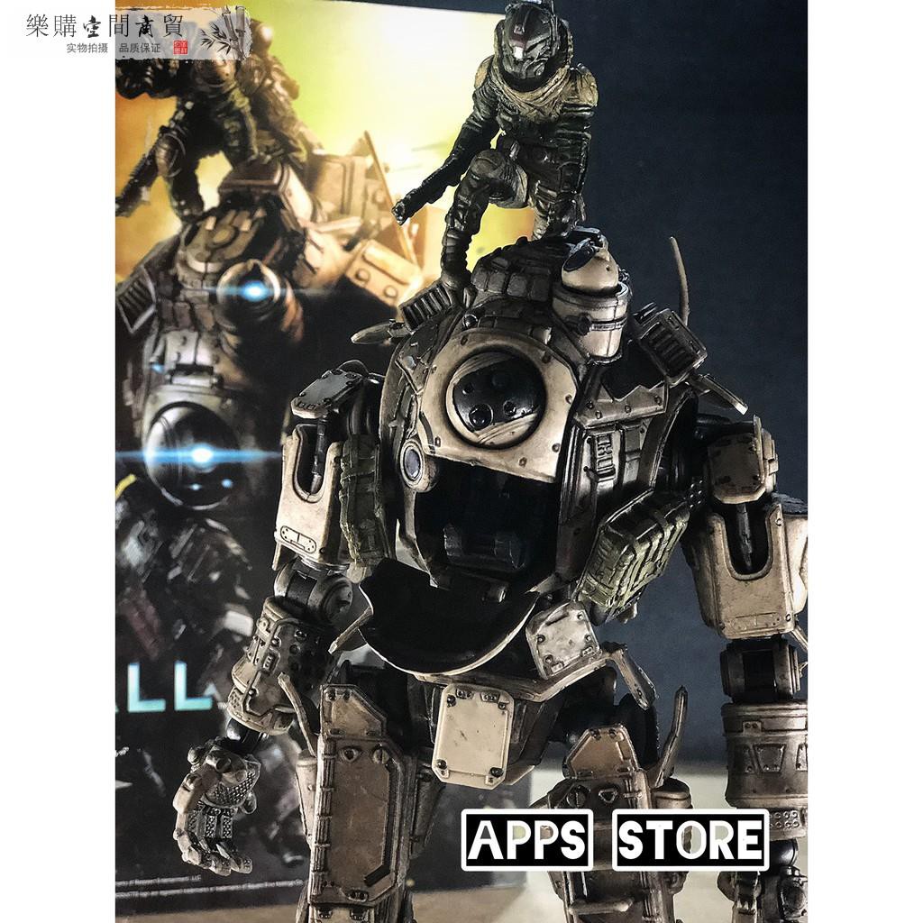 下殺 實拍公仔模型atlas 神兵泰坦titanfall Pa改可動 蝦皮購物