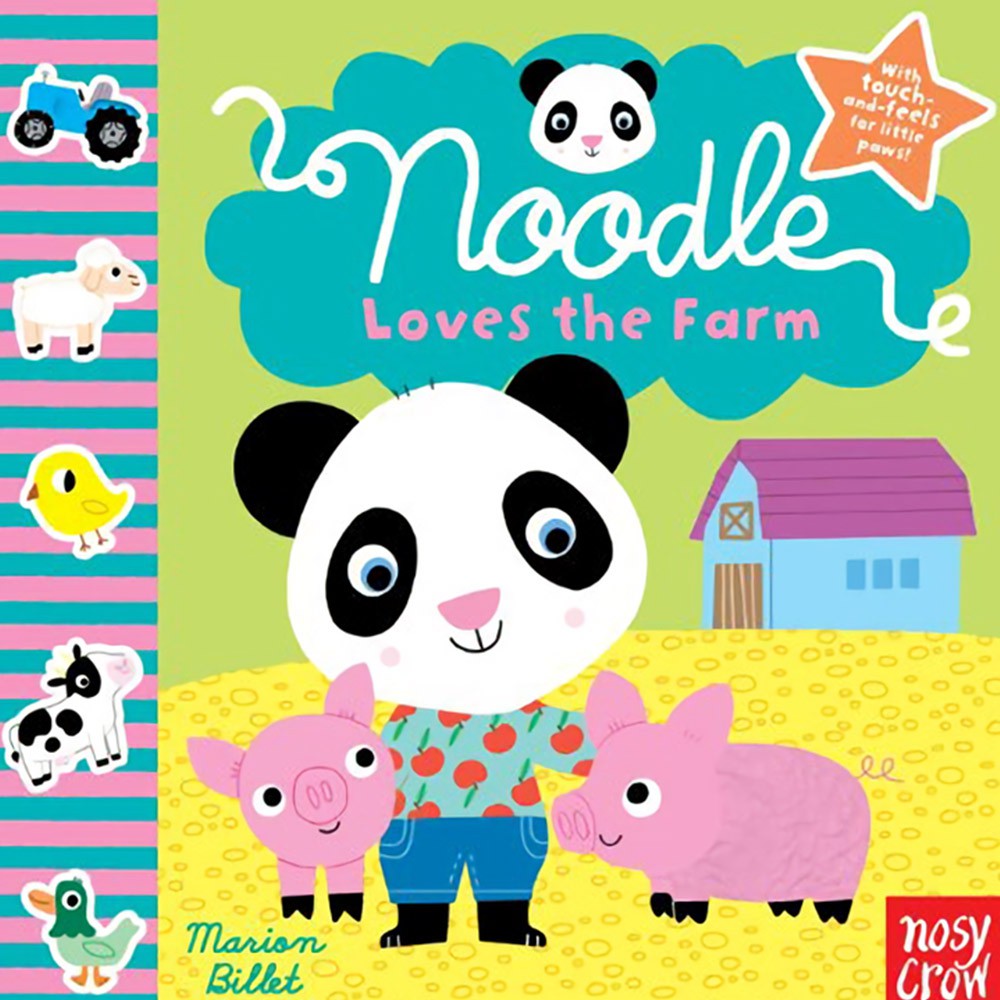 Noodle Loves The Farm：Noodle 的農場探險觸摸書(美國版)