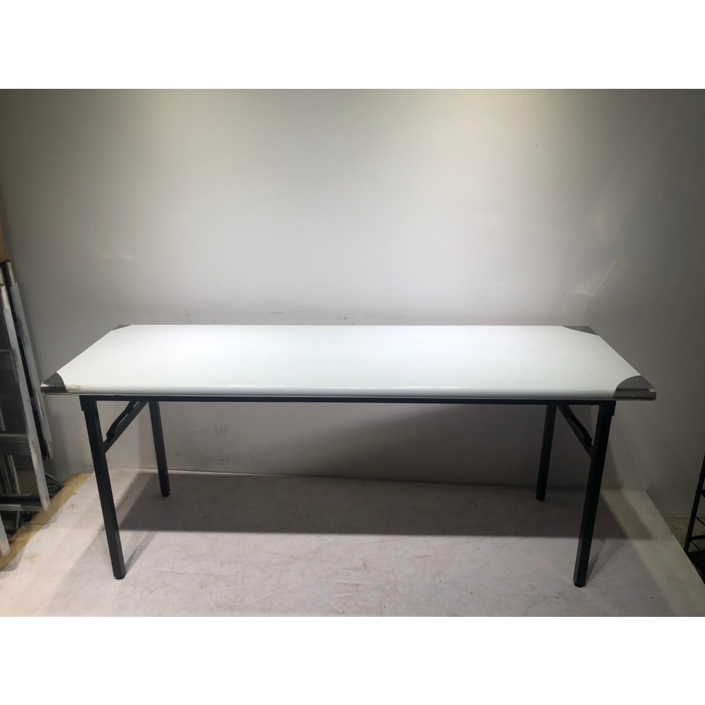 全新不鏽鋼工作台 2*6尺 3*6尺 可收納摺疊桌 工作桌 會議桌 摺疊桌 折合桌