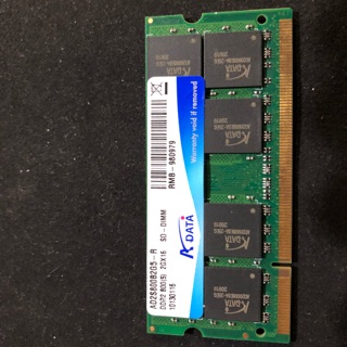 威剛 筆電記憶體RAM DDR2 800 2G