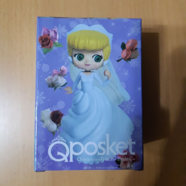 娃娃機 戰利品 港版 Qposket 迪士尼 灰姑娘 女公仔 模型 玩具 盒玩 擺設 收藏 生日 禮物 另有公主底片