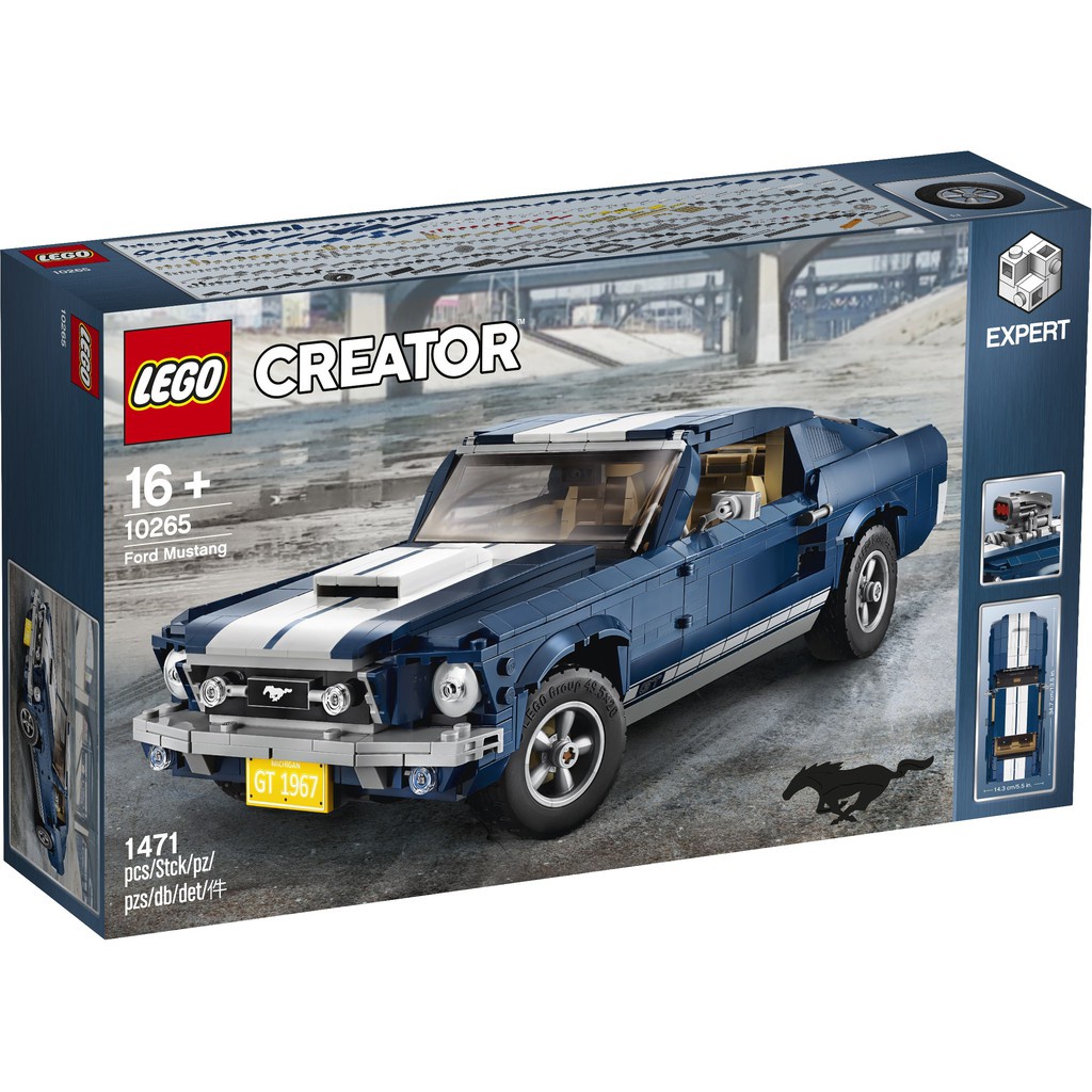 【全新未拆】樂高LEGO 創意大師Creator系列-10265 福特野馬 Ford Mustang