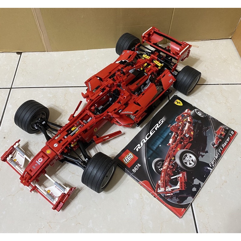 LEGO 8674 法拉利F1 1:8(二手)