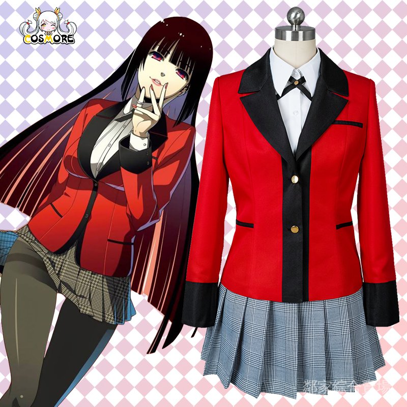 狂賭之淵蛇喰夢子桃喰綺羅莉五十嵐清華cos制服cosplay現貨 蝦皮購物