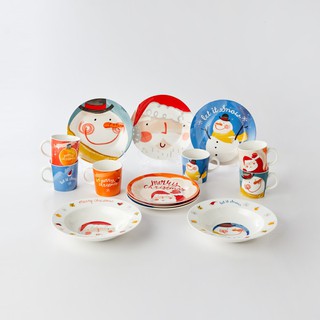 【現貨】Modern House 韓國家居 聖誕老公公/雪人餐盤四件套/馬克杯/咖啡杯/杯盤兩件套 聖誕禮物 交換禮物