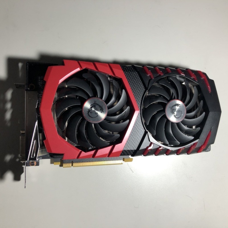 微星MSI GTX 1060 6G 卡況良好 二手顯卡