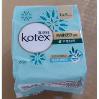 靠得住 茶樹舒涼護墊 平常日用14.5cm 26片入