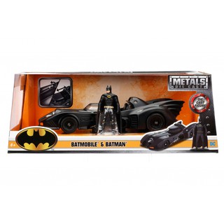 METALS Marvel 蝙蝠俠 BATMAN & 蝙蝠車 BATMOBILE 1/24 合金車