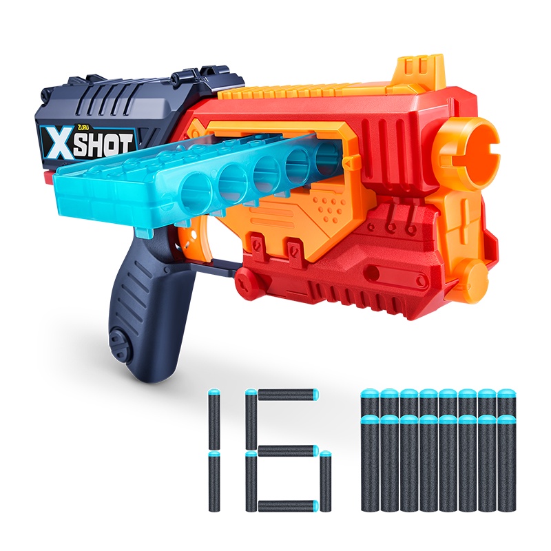 ZURU X-Shot赤火系列-瞬 X射手 正版 振光玩具