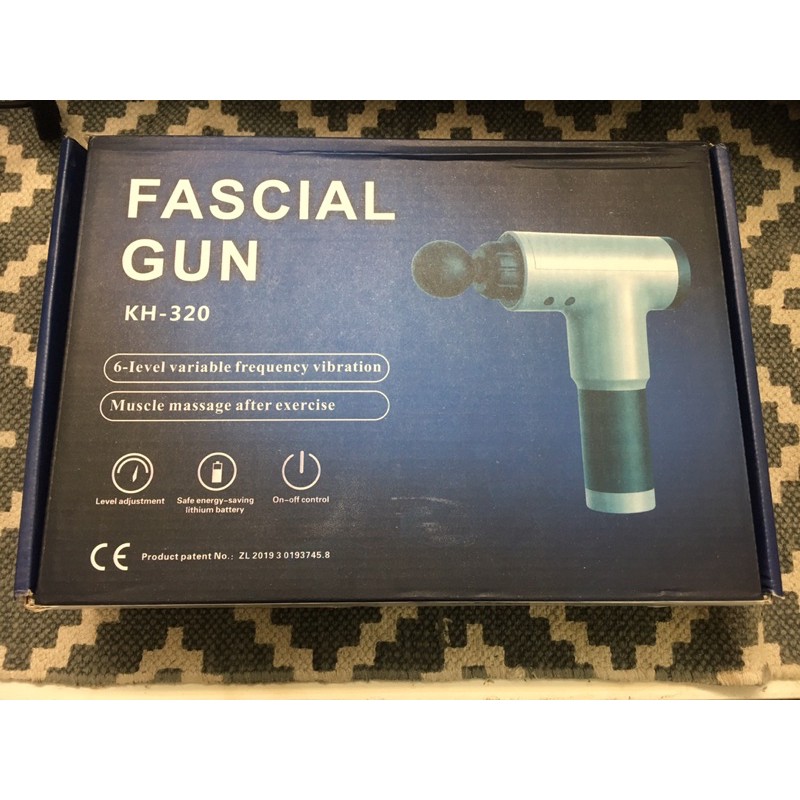 FASCIAL GUN 6檔深層肌肉按摩槍 （有幫助疏通血液循環及按摩😎）